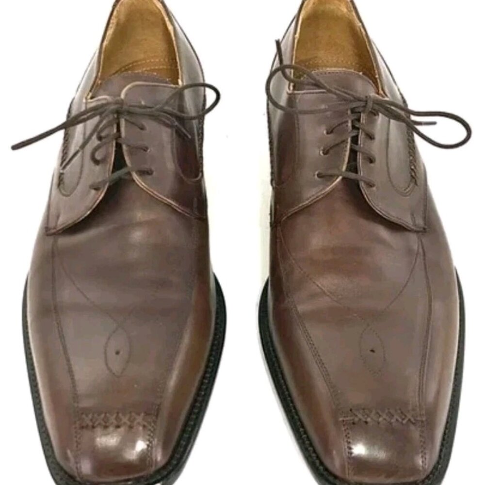 MEZLAN Light Brown Leather Derby Sz 11M